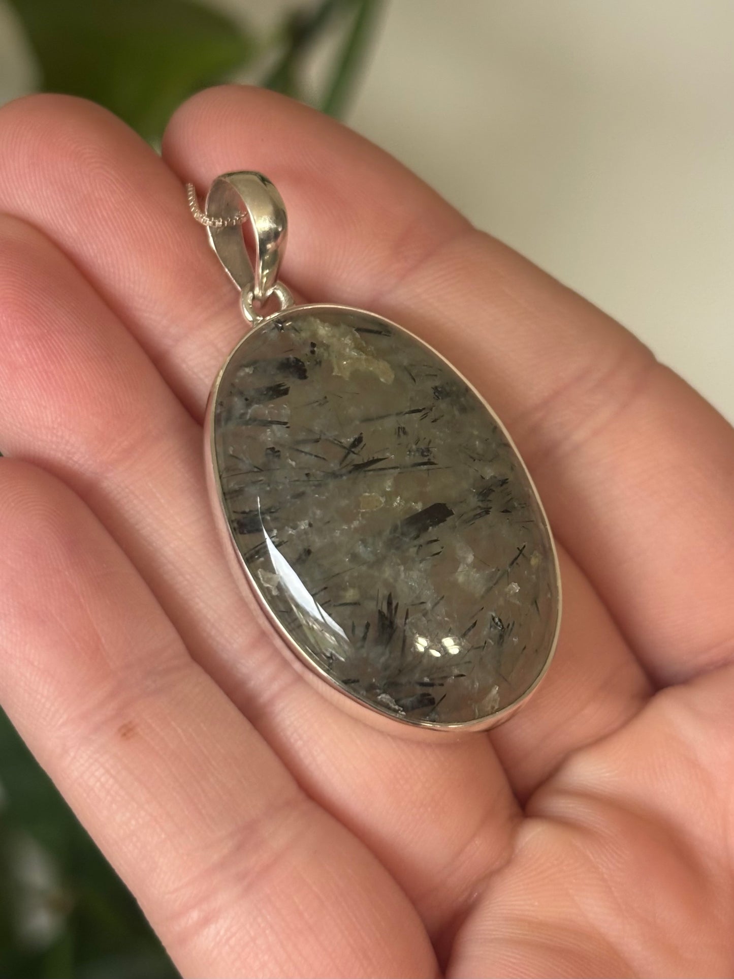 Chunky Prehnite Necklace