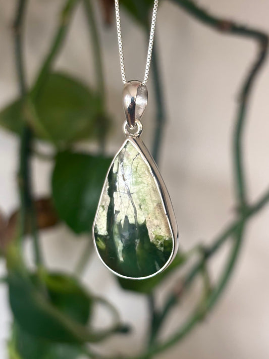 Chrome Chalcedony Necklace