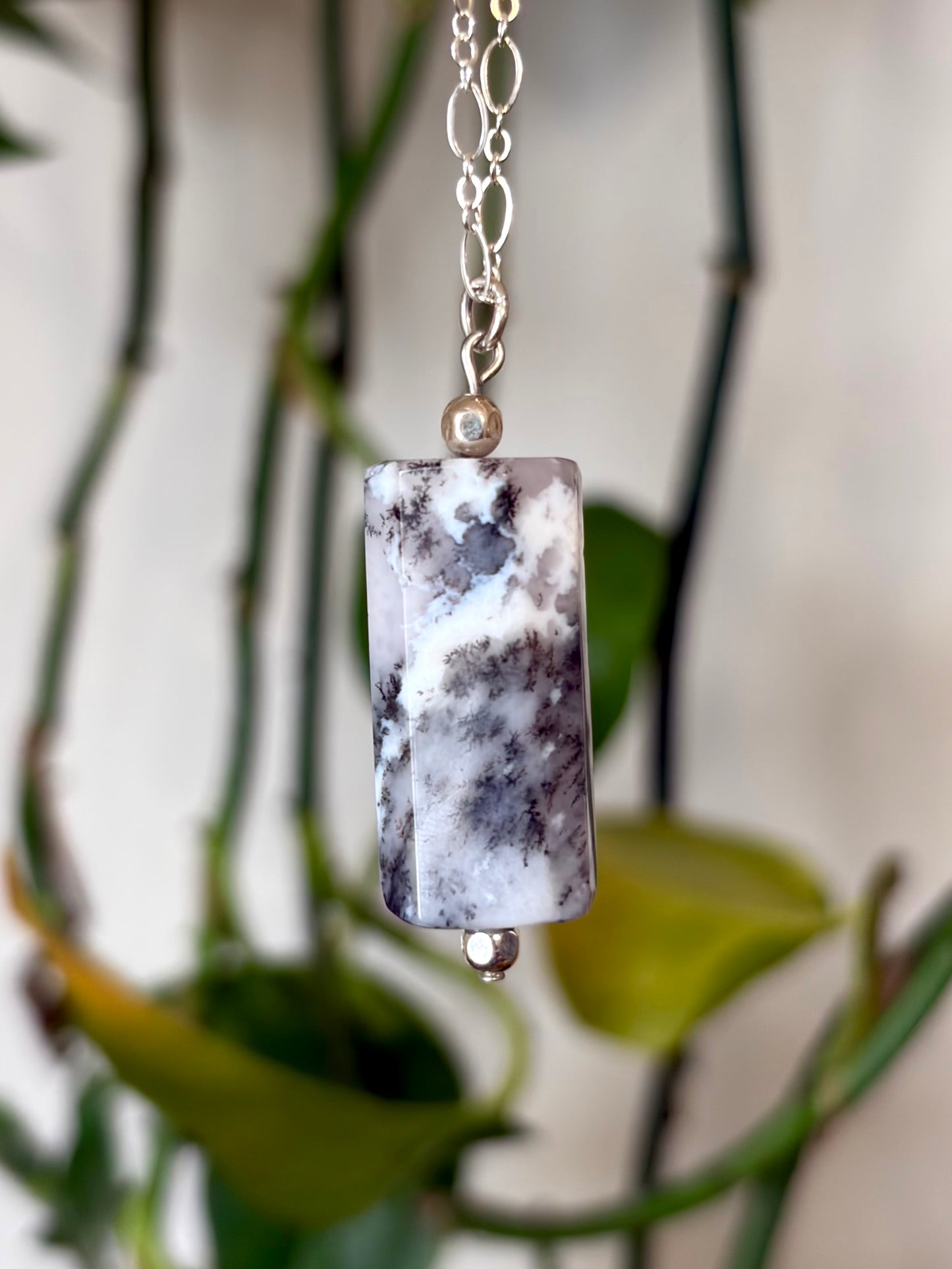 Dendritic Opal Necklace