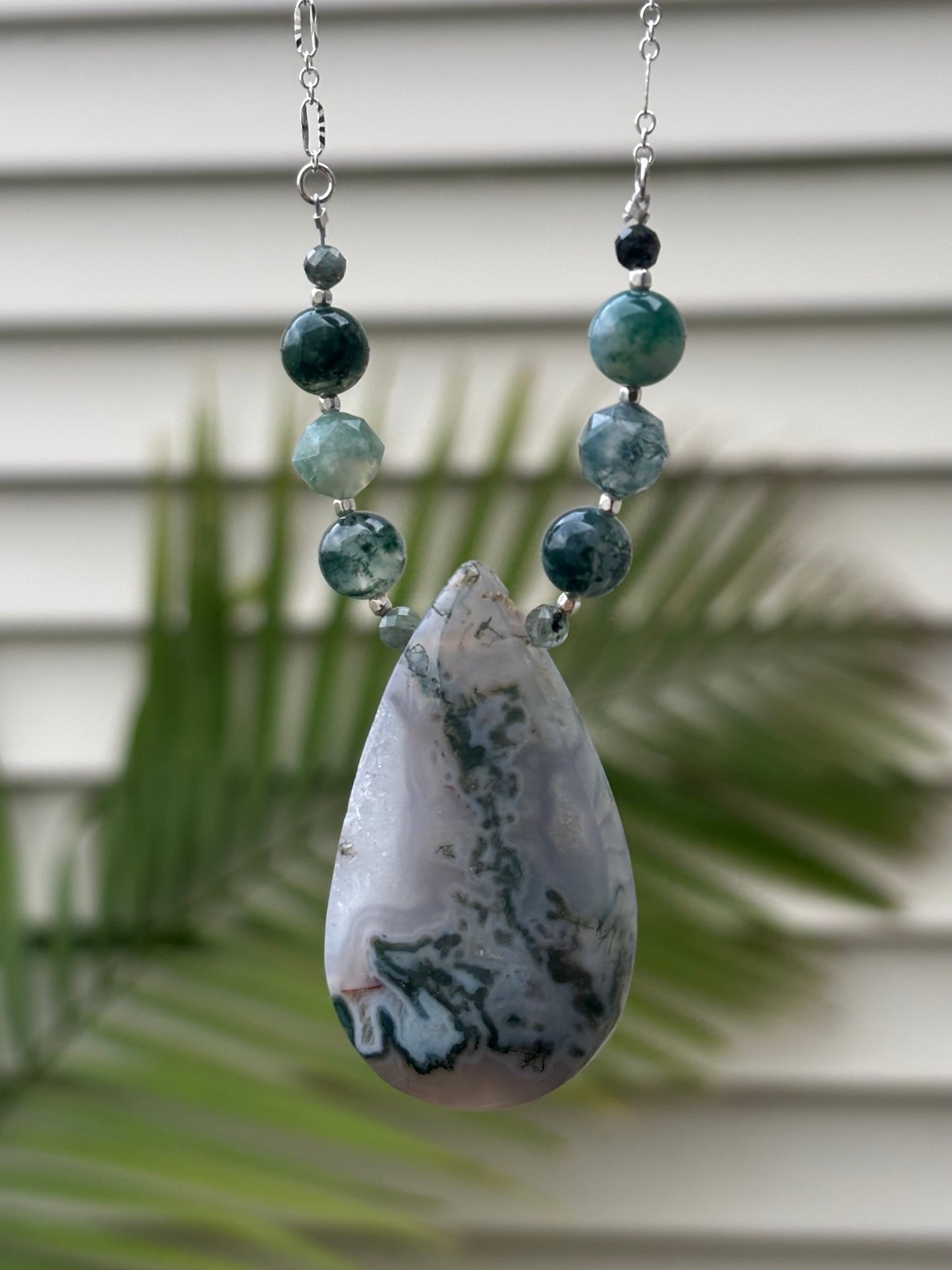 Moss Agate Necklace