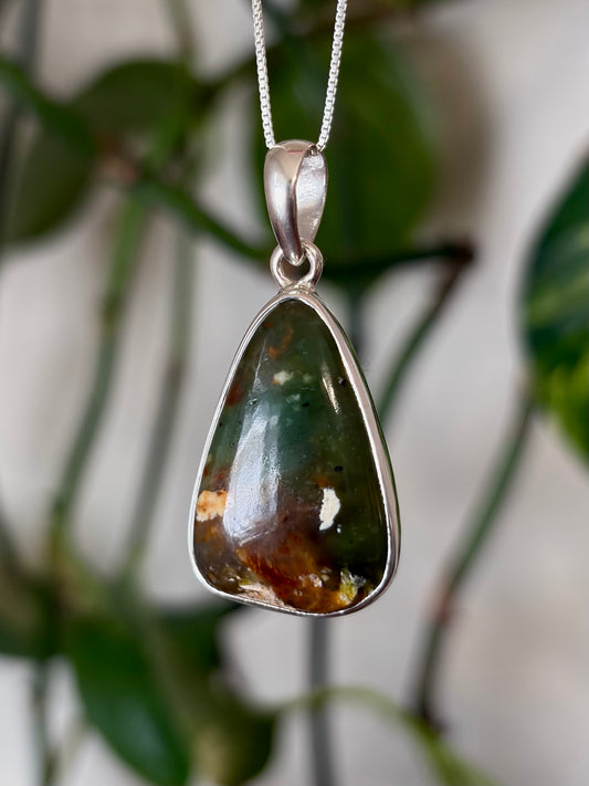 Chrome Chalcedony Necklace