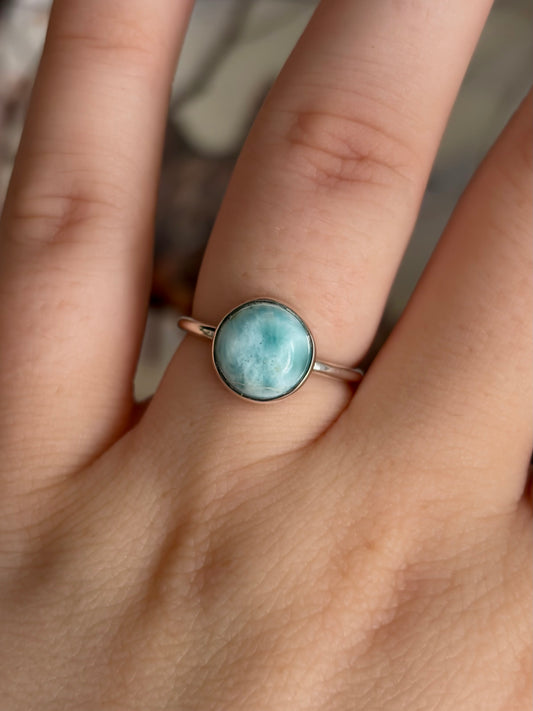 Larimar Ring - Size 6