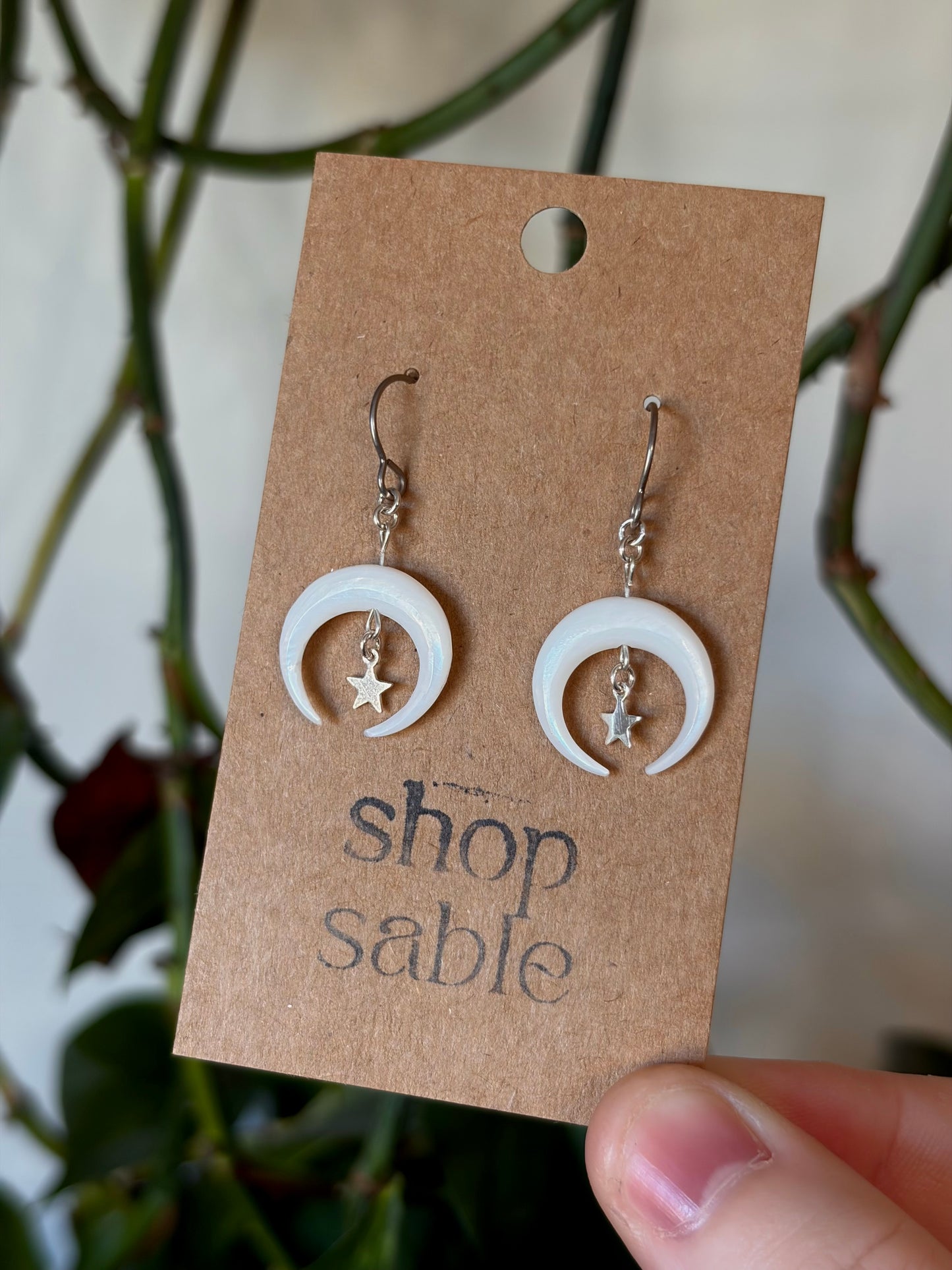 Asteria Mother of Pearl Earrings