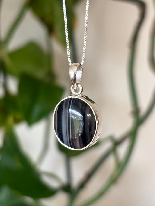 Banded Agate Necklace