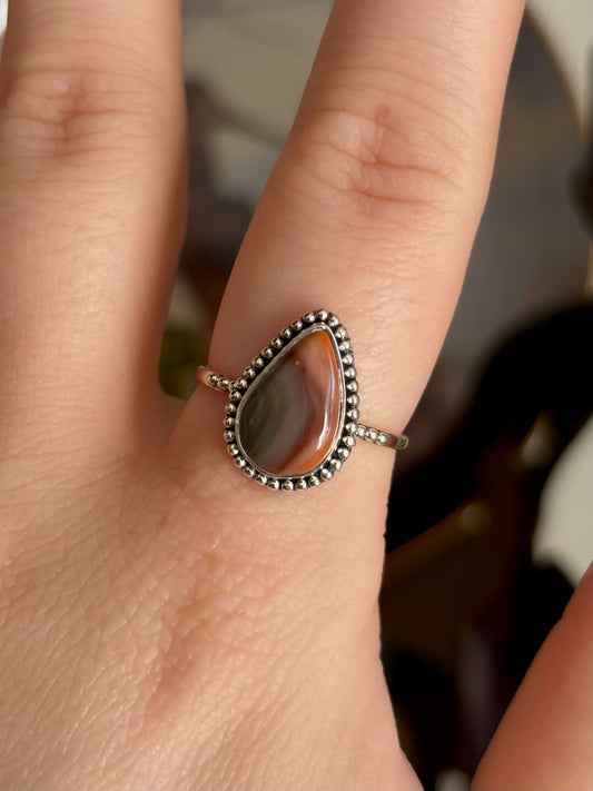 Imperial Jasper Ring - Size 8