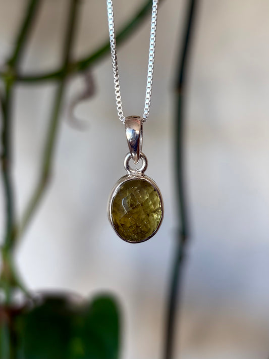 Green Garnet Necklace