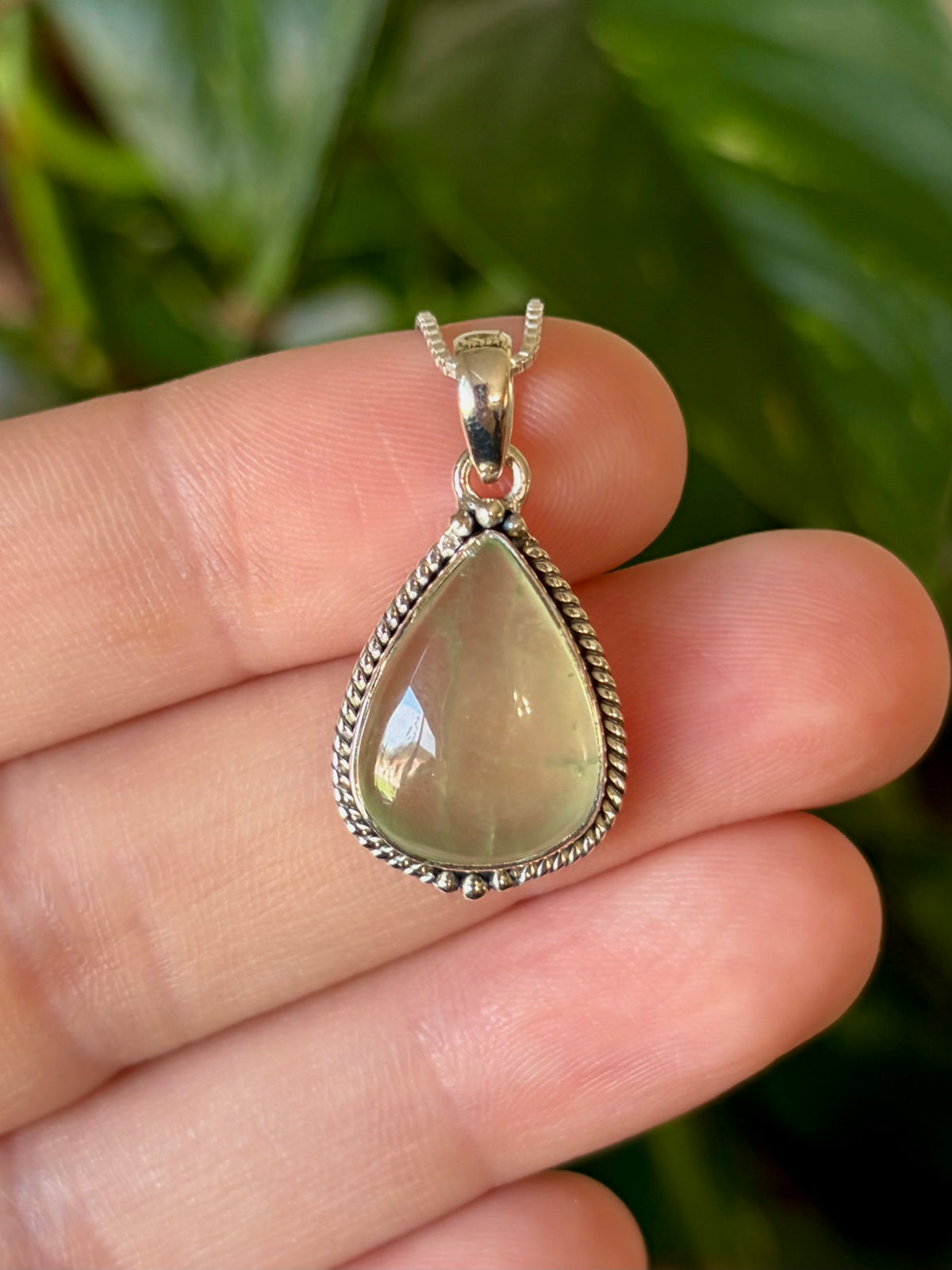 Prehnite Necklace