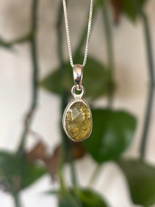Green Garnet Necklace