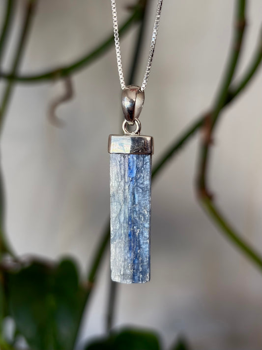Kyanite Slice Necklace