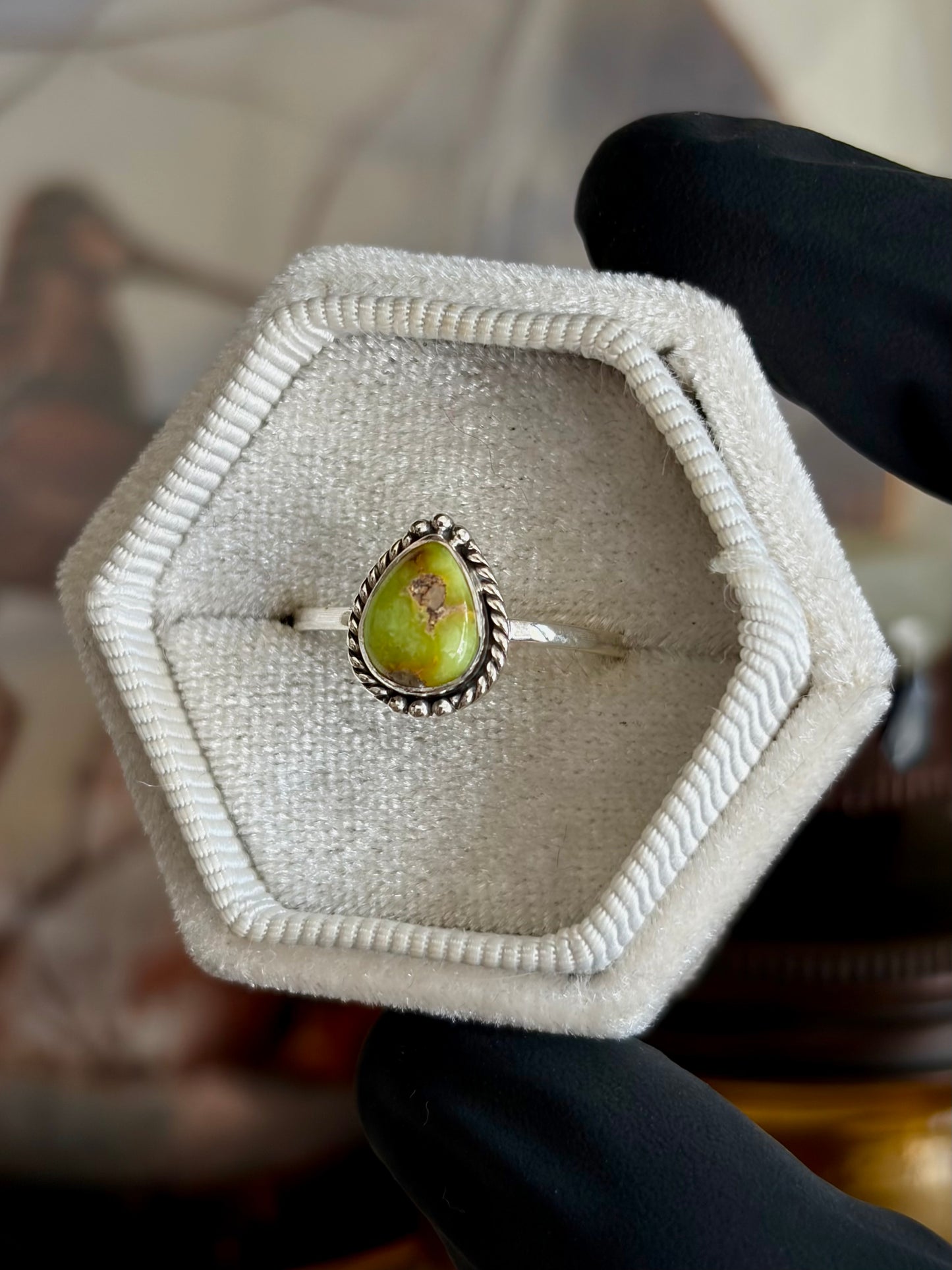 Palomino Turquoise Ring - Size 9