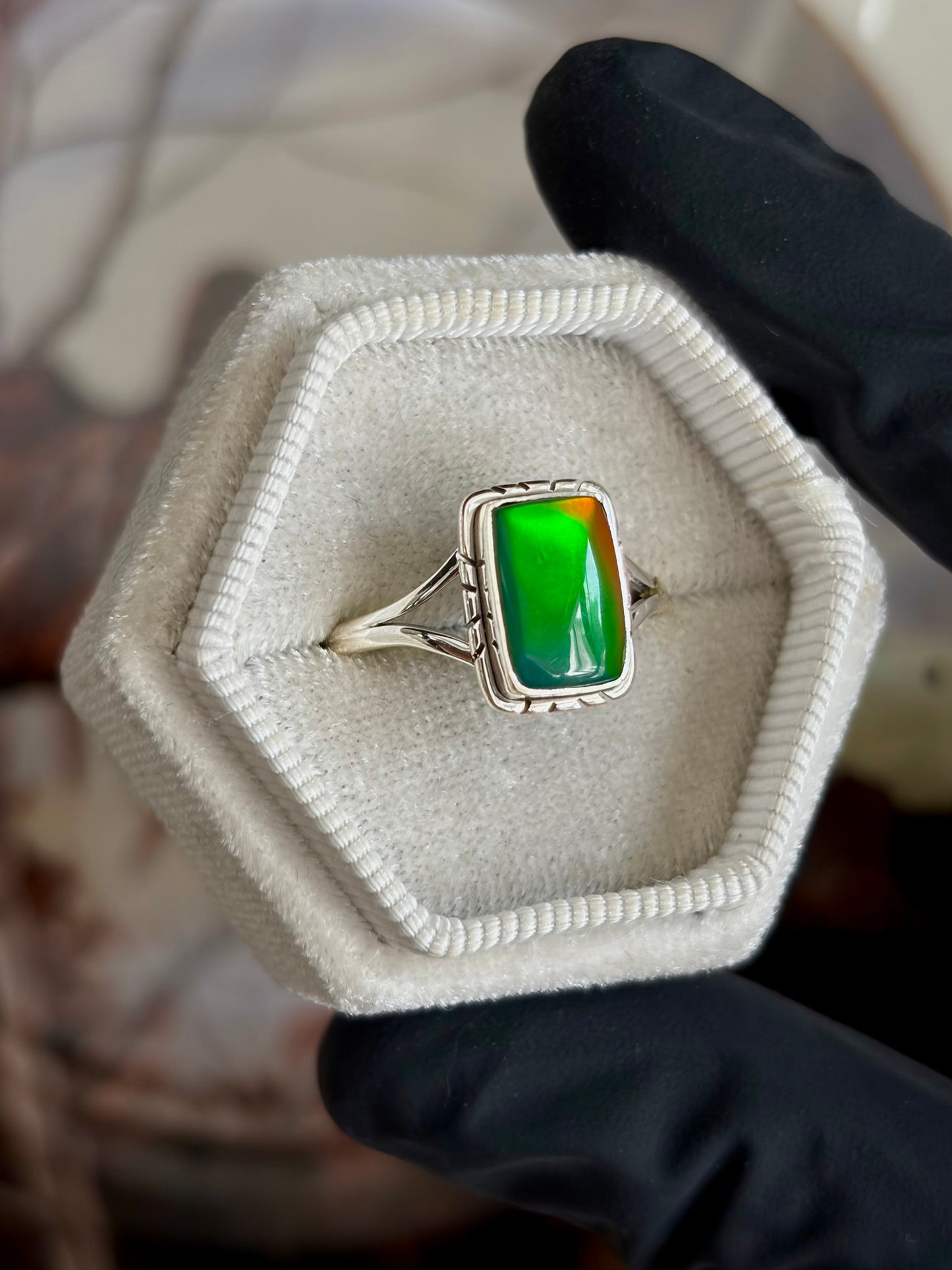Galaxy Opal Ring - Size 10