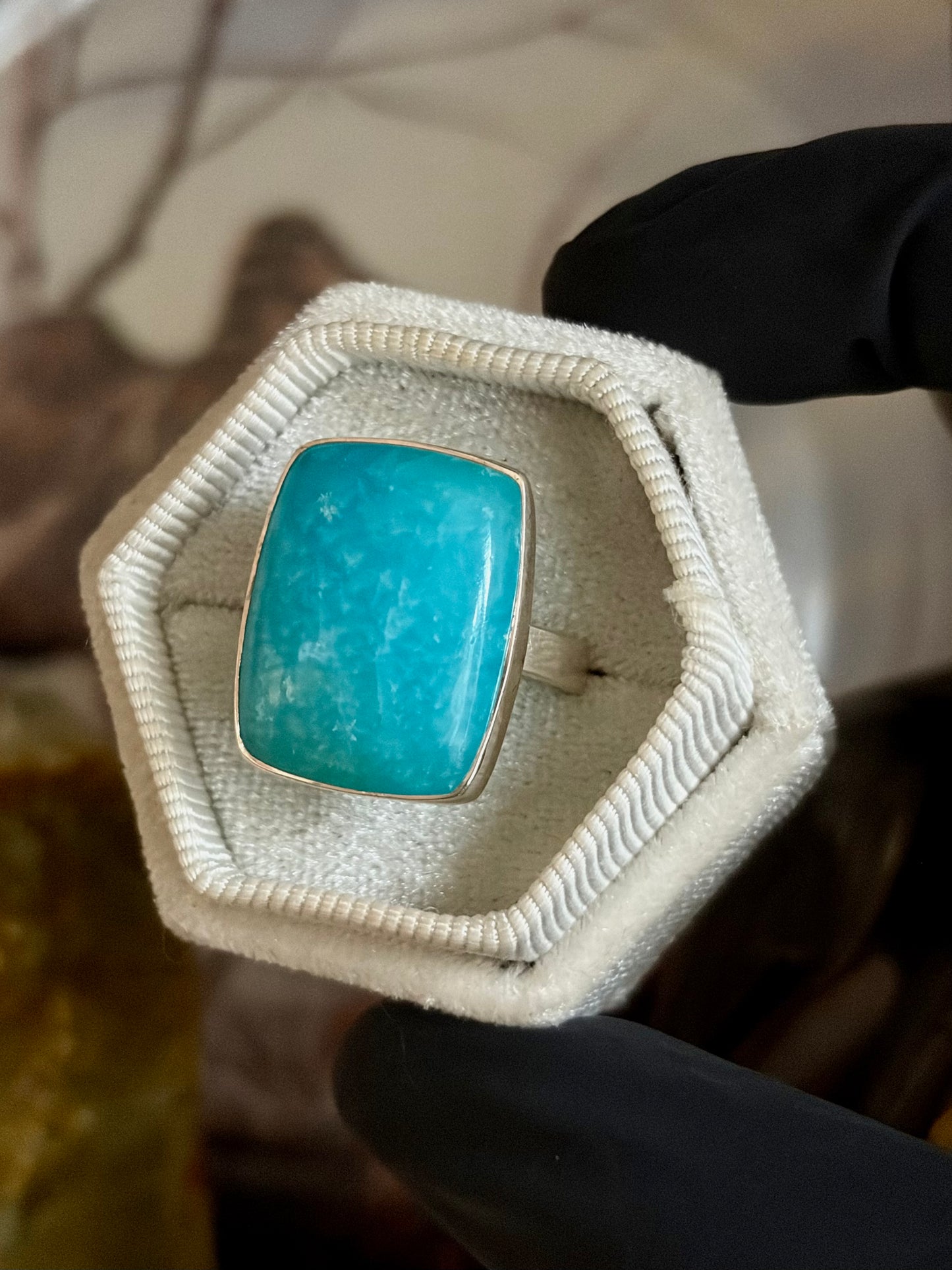 Smithsonite Ring - Size 8