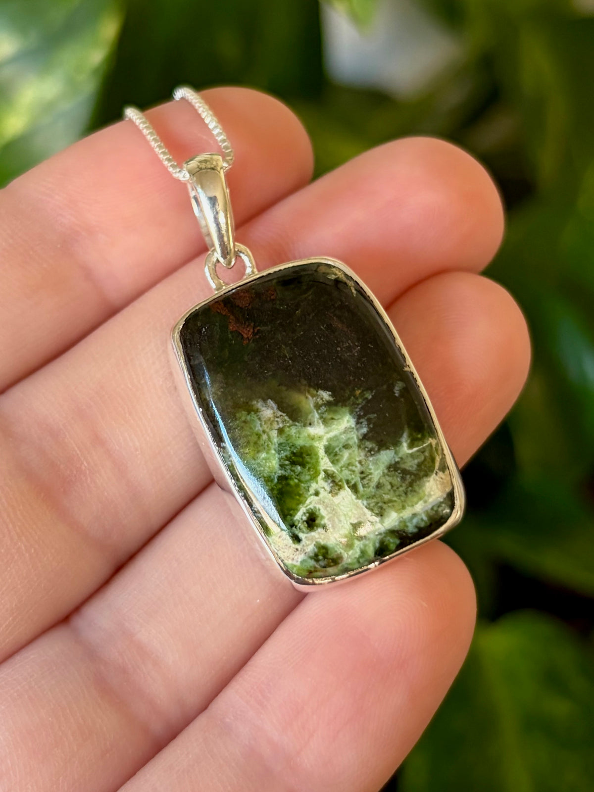 Chrome Chalcedony Necklace