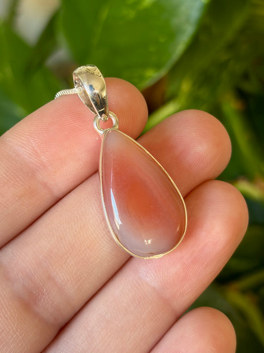 Red Botswana Agate Necklace