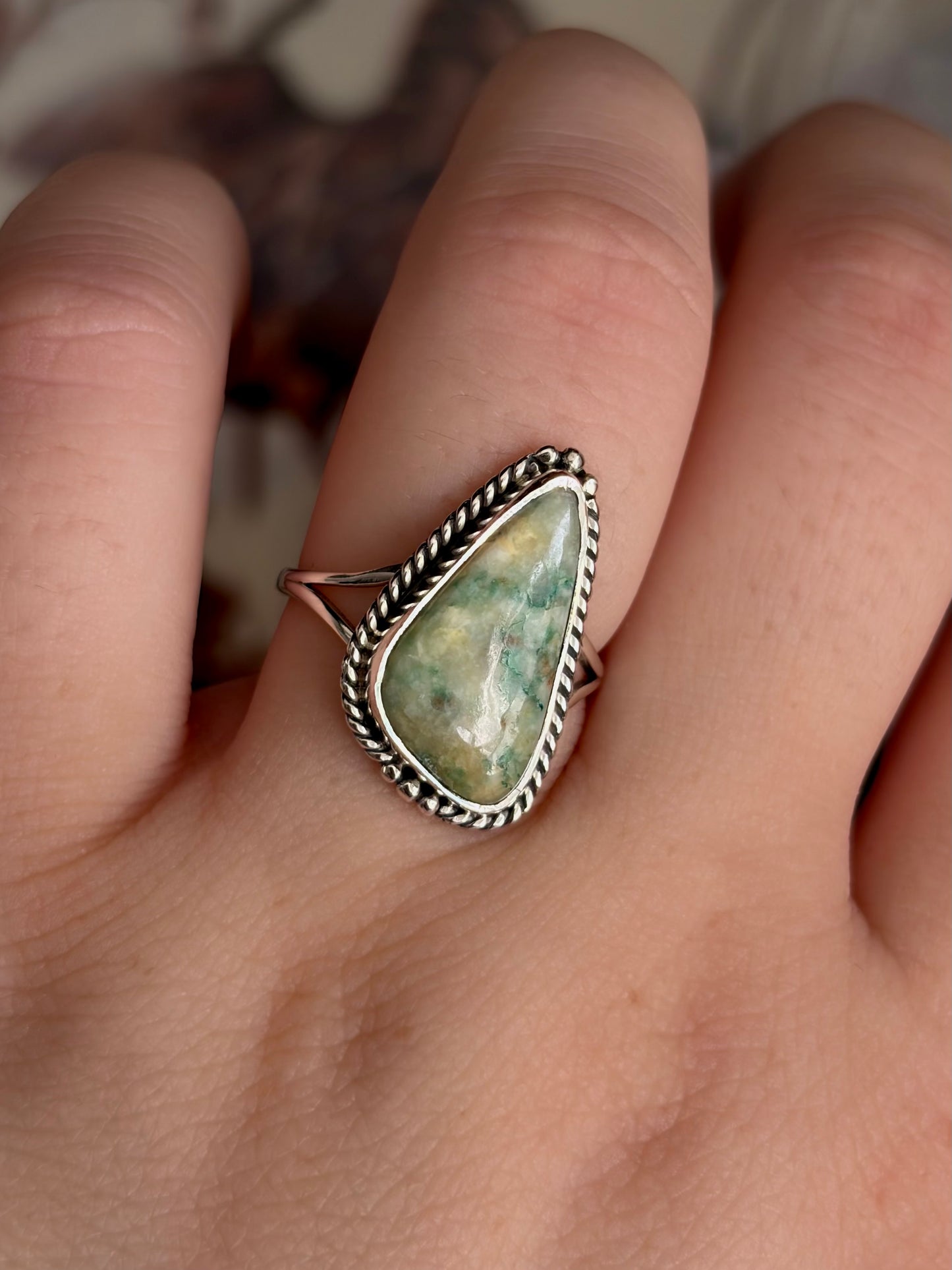 Mariposite Ring - Size 7
