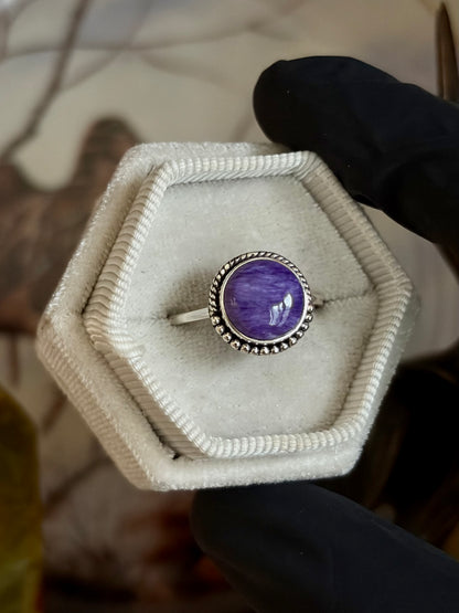 Charoite Ring - Size 9