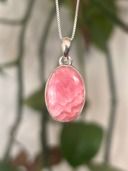 Rhodochrosite Necklace