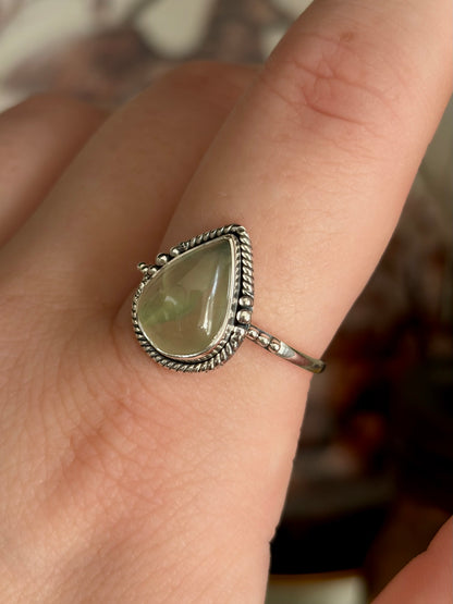 Prehnite Ring - Size 9