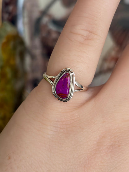 Purple Sea Sediment Ring - Size 5