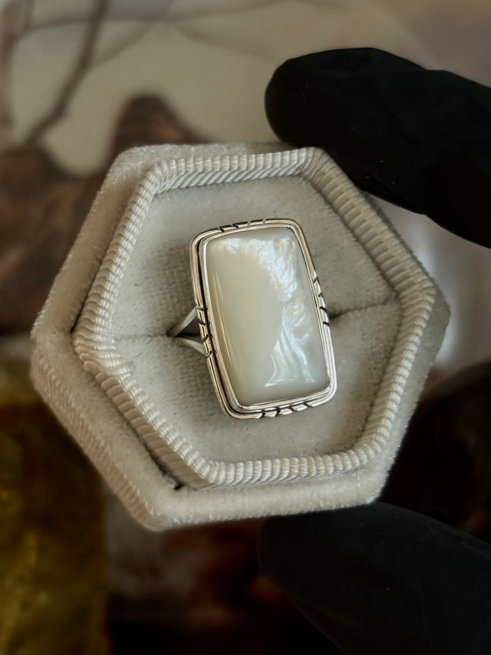 Freshwater Pearl Ring - Size 7