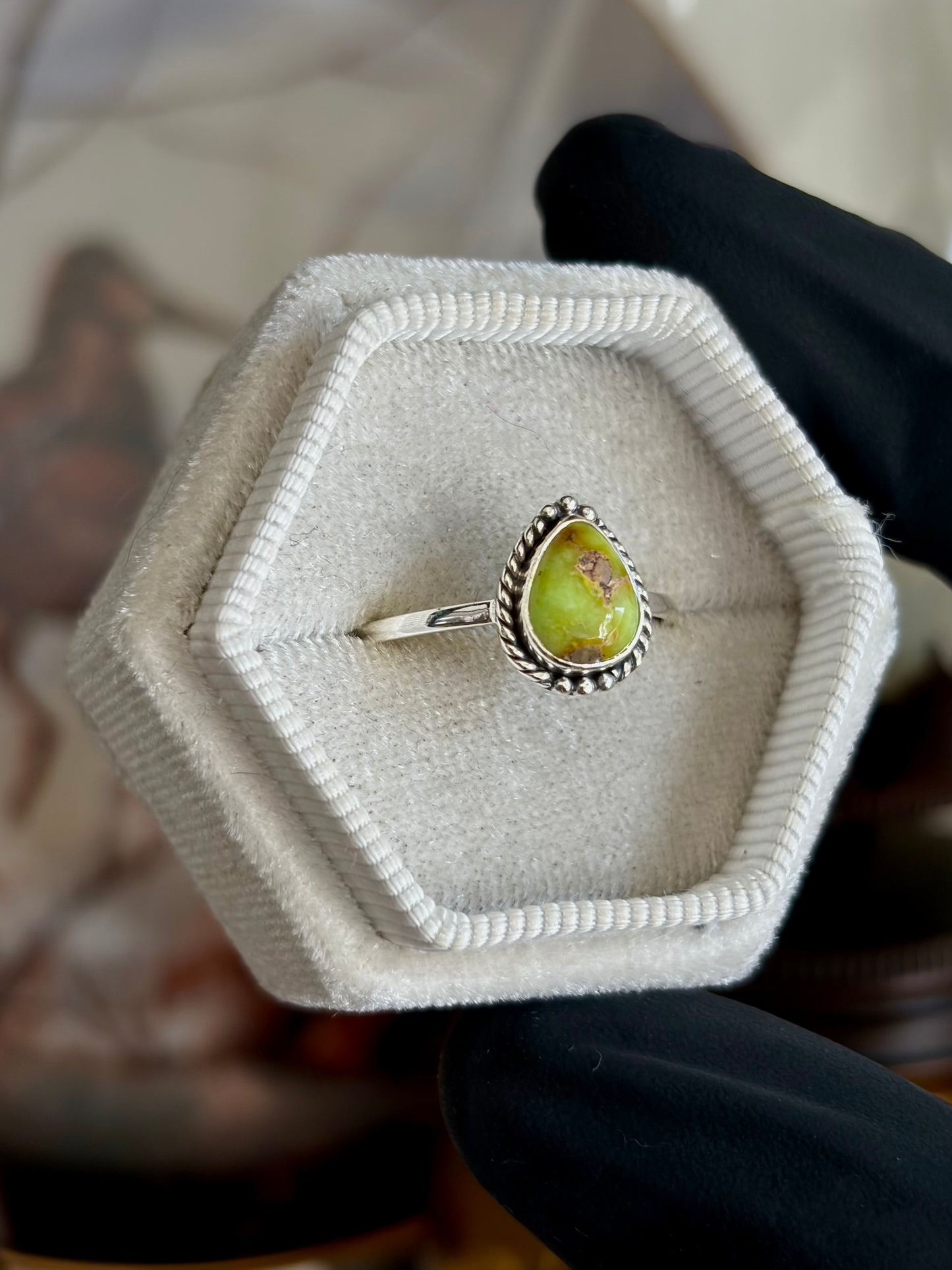 Palomino Turquoise Ring - Size 9
