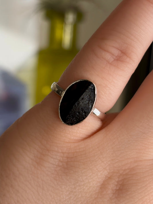 Tektite Ring - Size 6