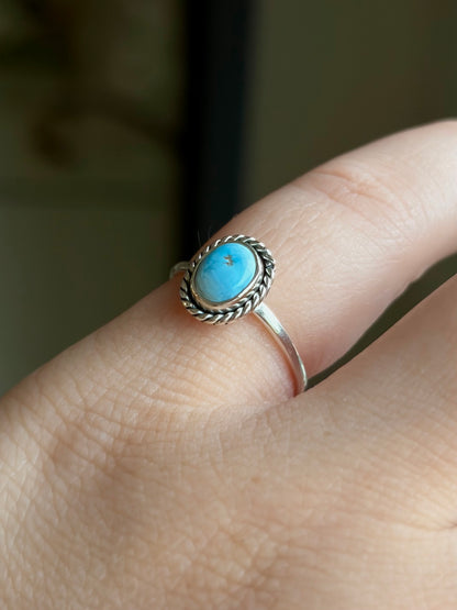 Golden Hills Turquoise Ring - Size 6