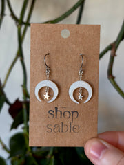 Asteria Mother of Pearl Earrings