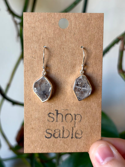 Herkimer Diamond Earrings