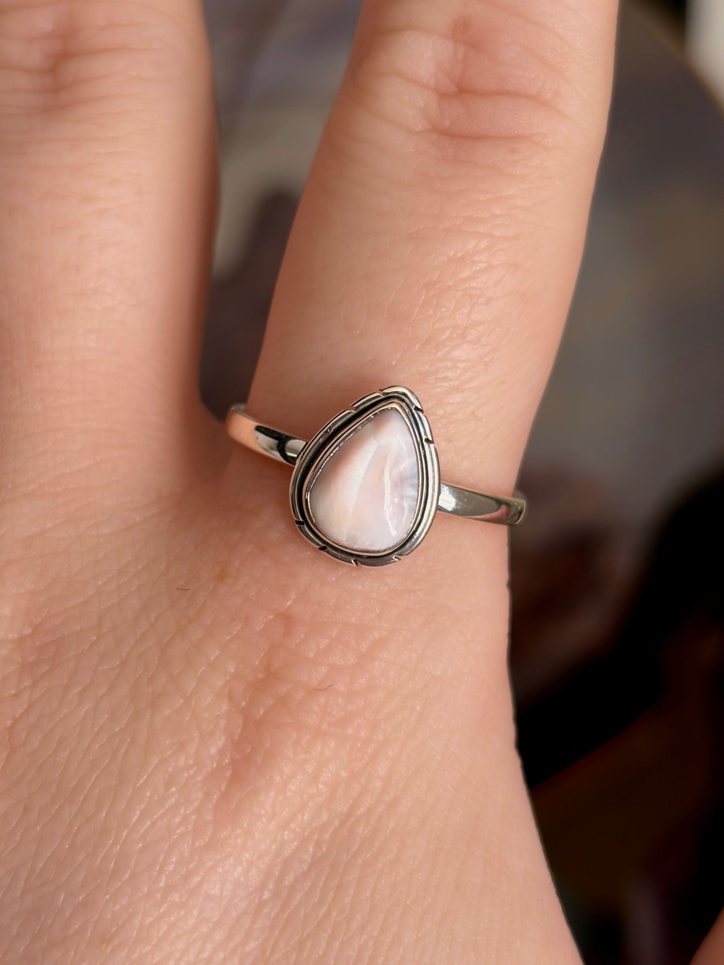 Natrolite Ring - Size 10