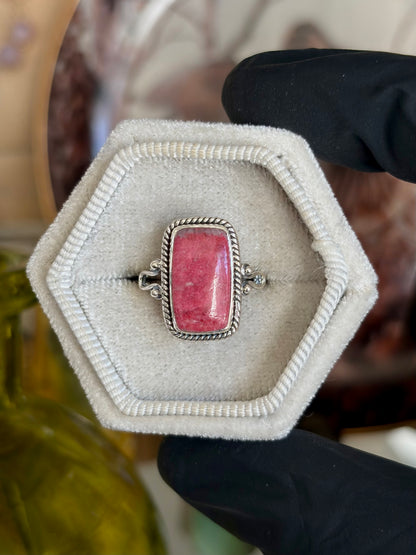 Thulite Ring - Size 6