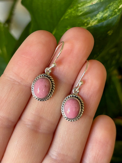 Pink Petalite Earrings