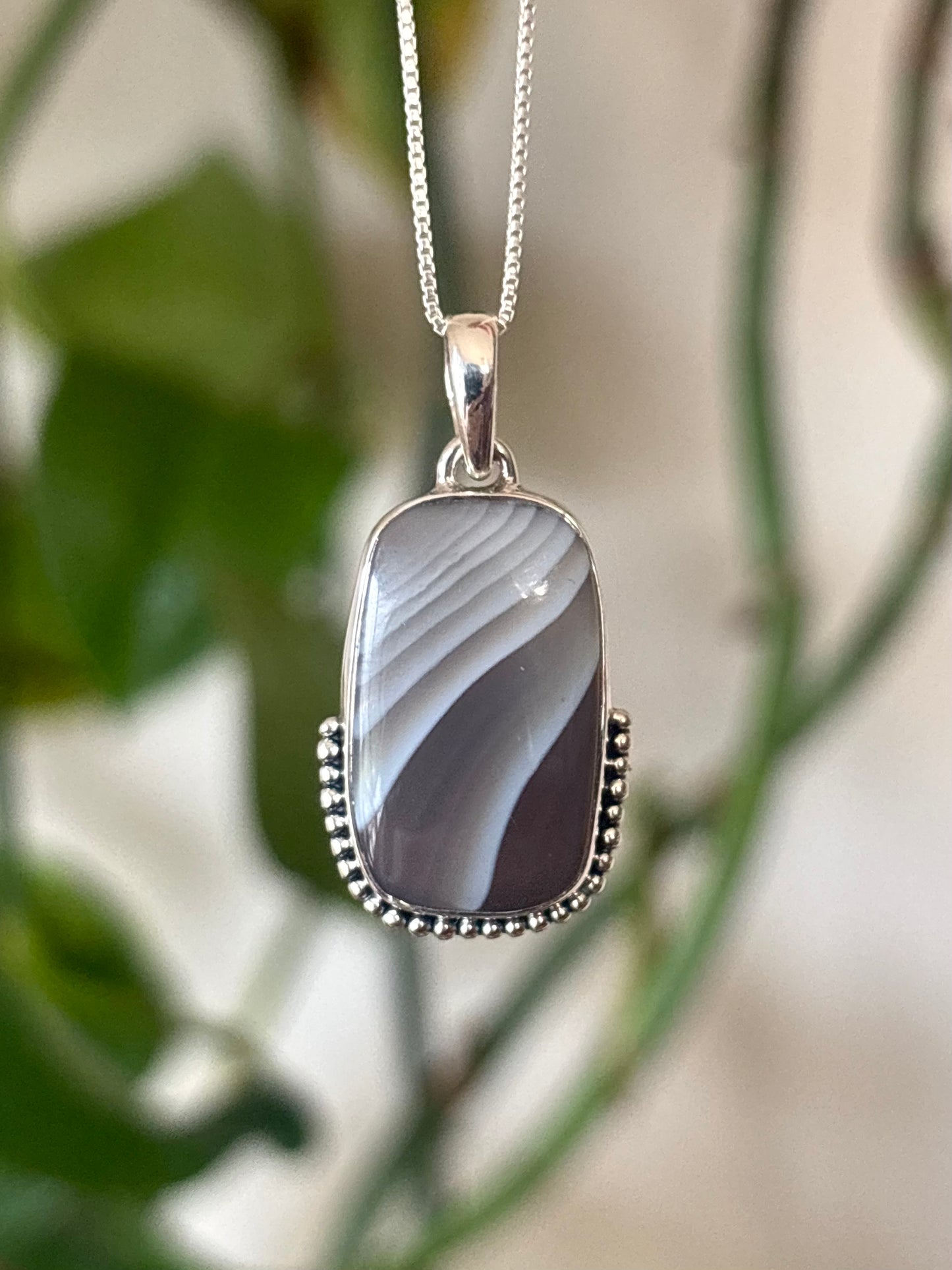 Botswana Agate Necklace