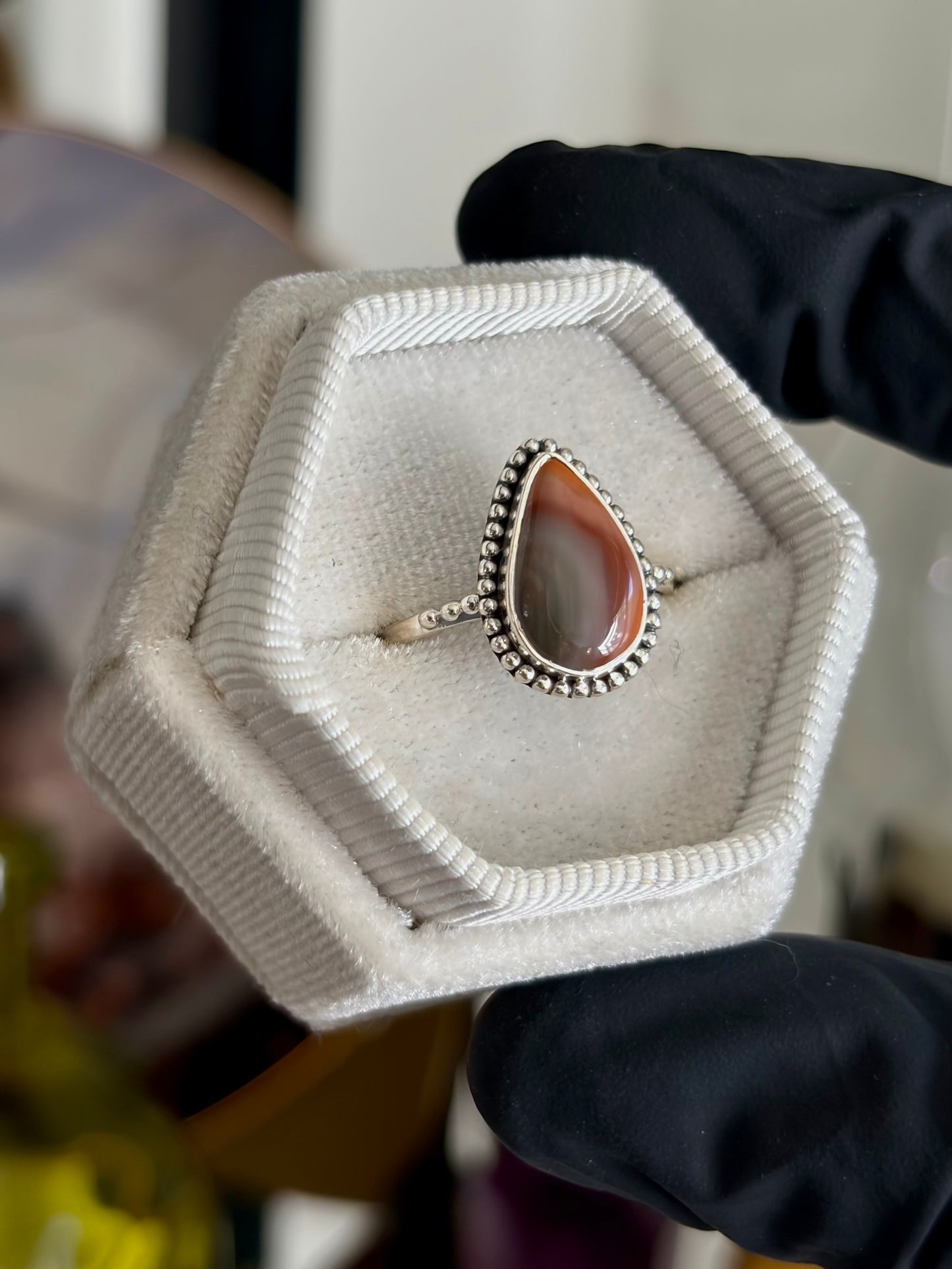 Imperial Jasper Ring - Size 8