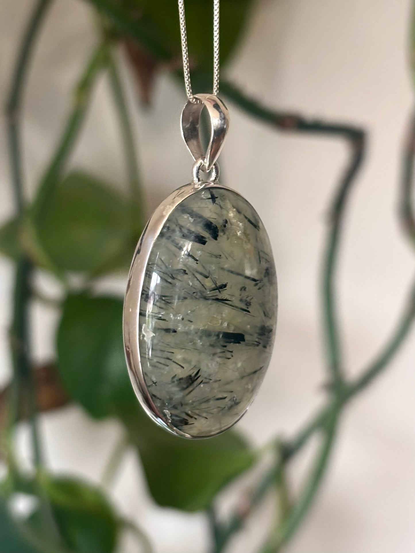 Chunky Prehnite Necklace