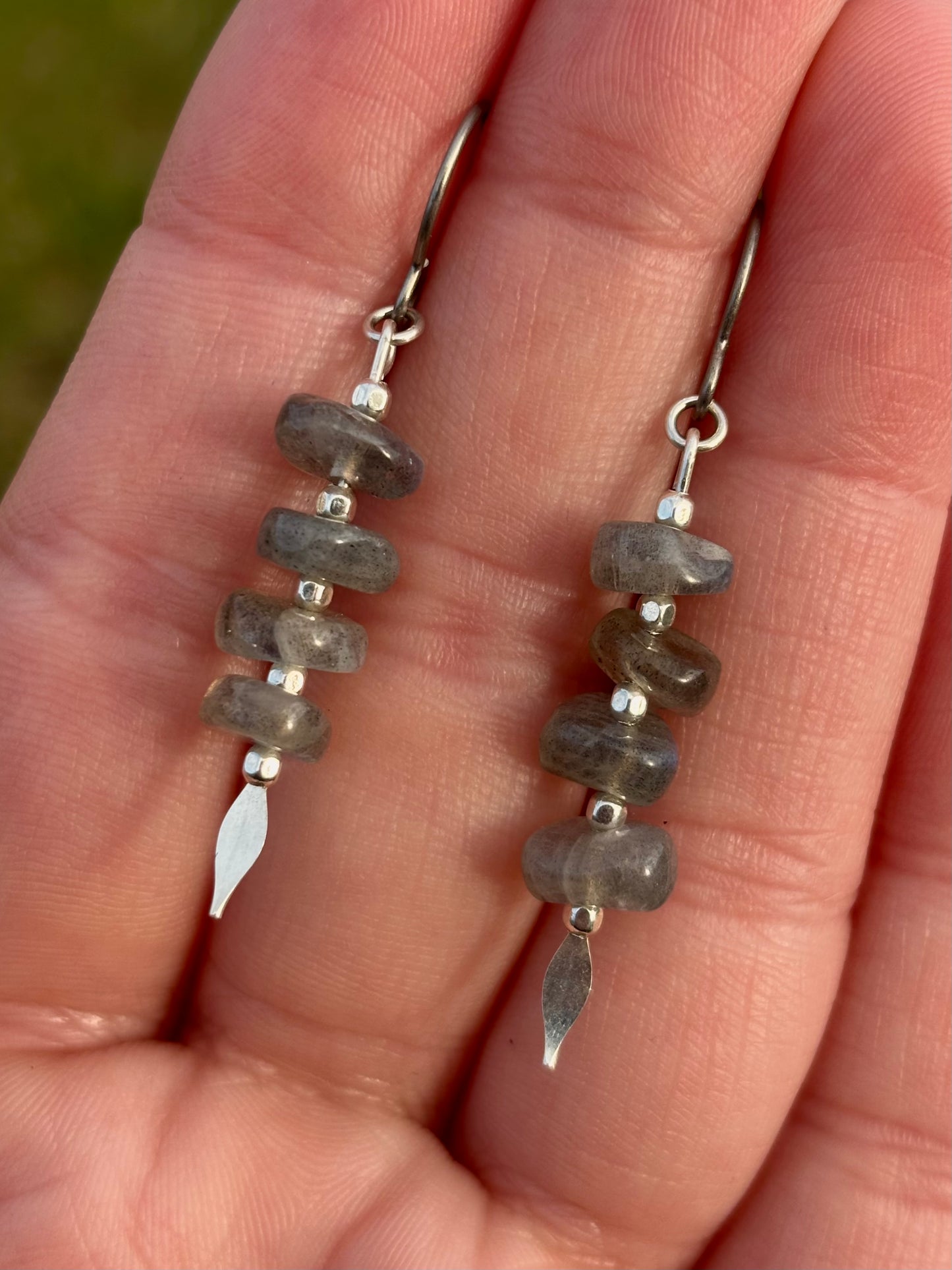Labradorite Earrings