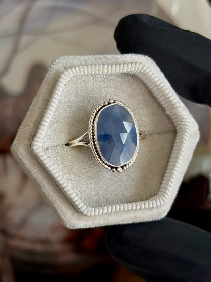 Blue Sapphire Ring - Size 10