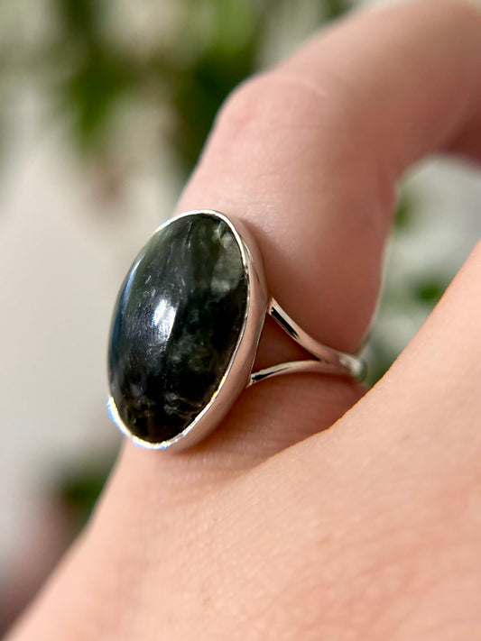 Seraphinite Ring - Size 5
