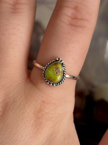 Palomino Turquoise Ring - Size 9