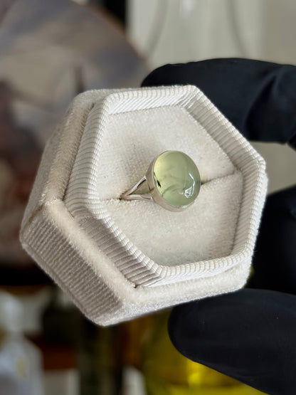 Prehnite Ring - Size 6