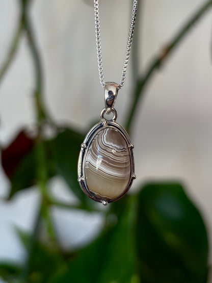 Crazy Lace Agate Necklace