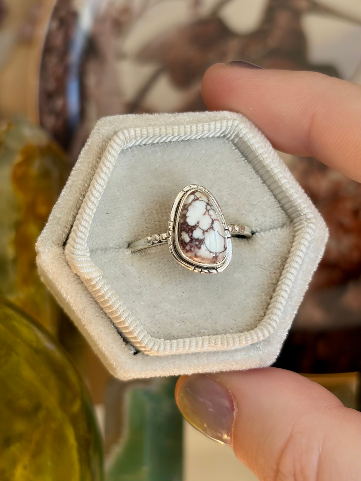 Wild Horse Magnesite Ring - Size 10