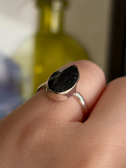 Tektite Ring - Size 6