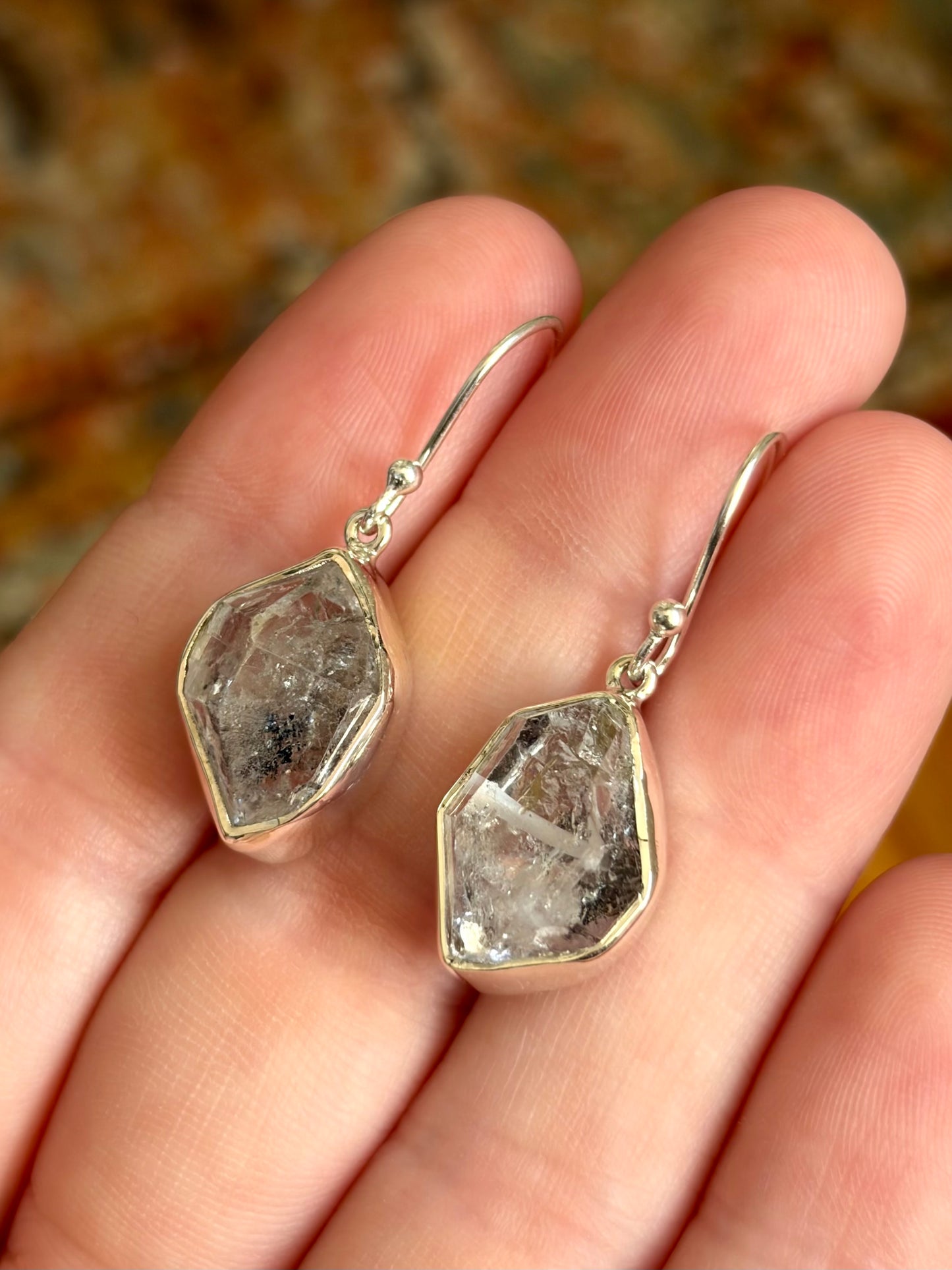 Herkimer Diamond Earrings
