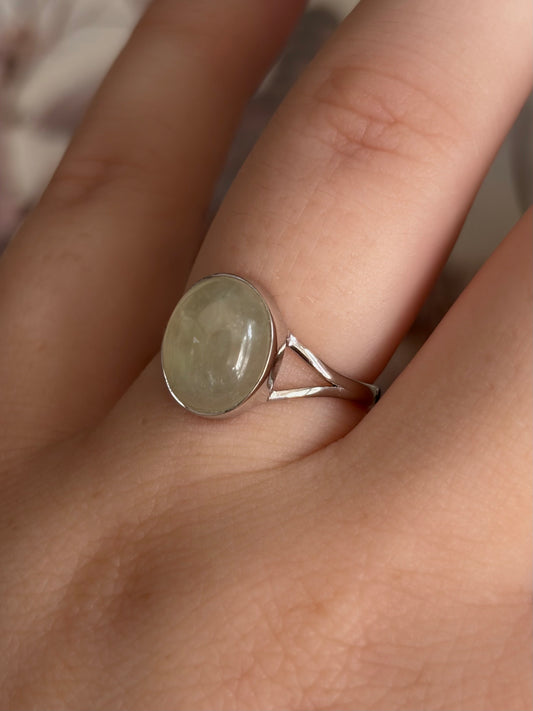 Prehnite Ring - Size 7