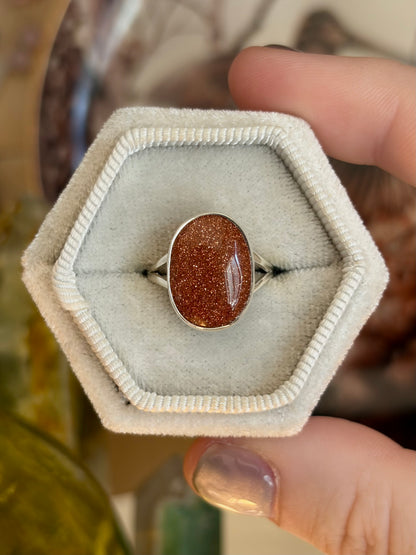 Sand Stone Ring - Size 5