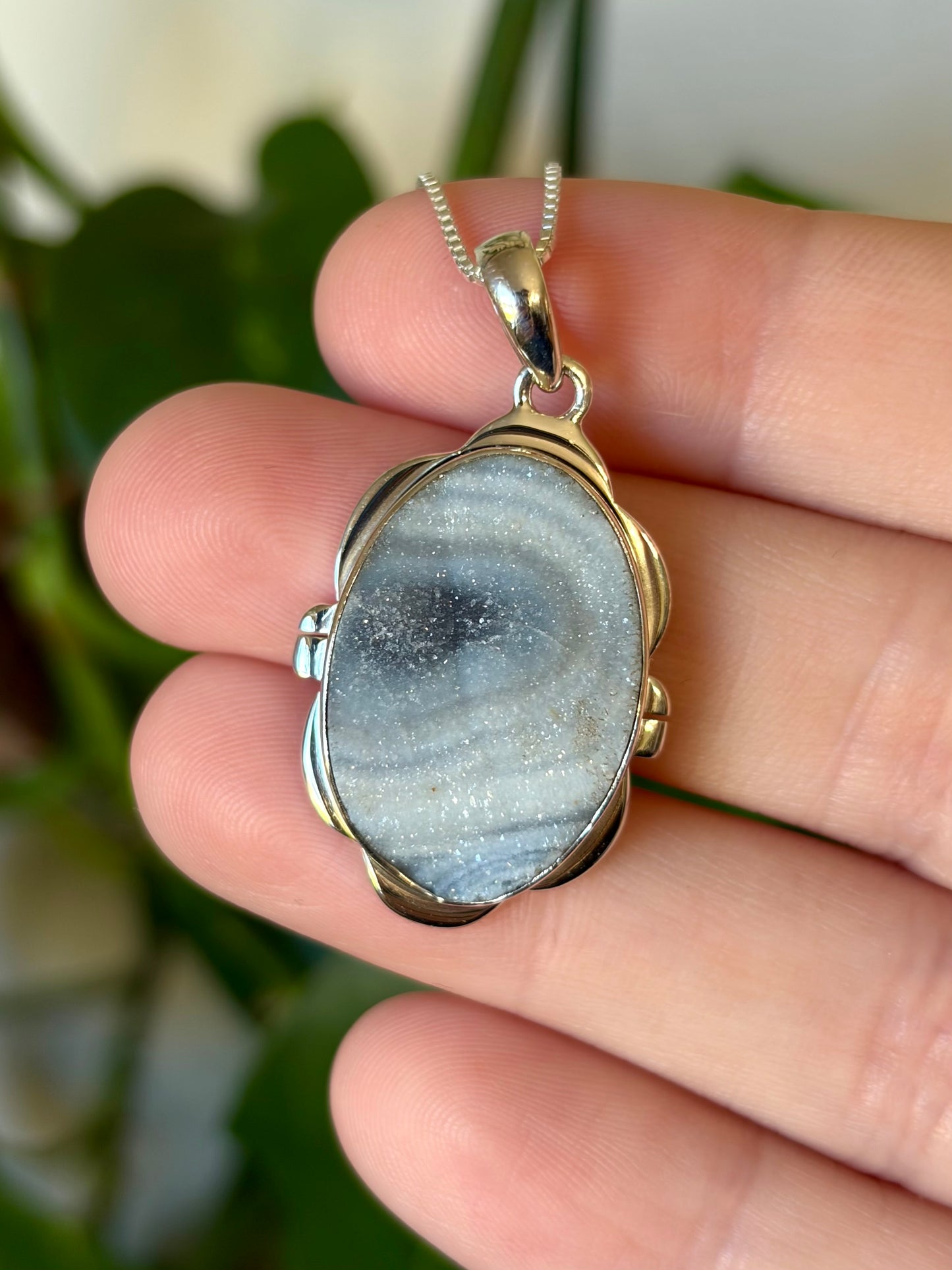 Desert Druzy Necklace