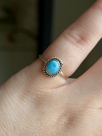 Golden Hills Turquoise Ring - Size 6