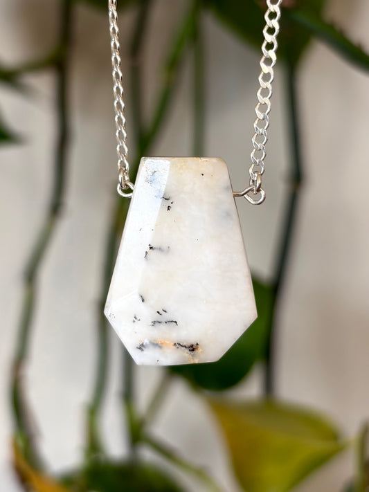 Dendritic Opal Necklace