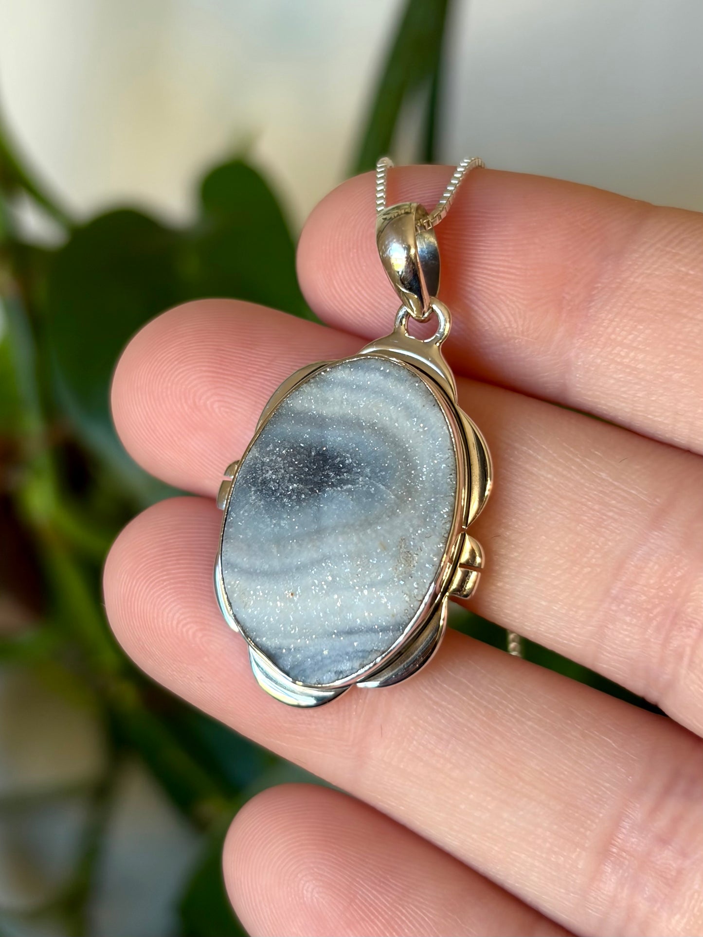 Desert Druzy Necklace